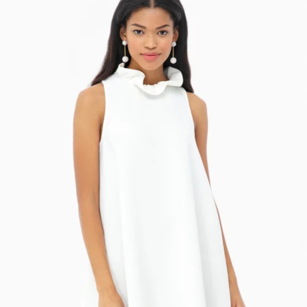 Tuckernuck White Ruffle Blythe Dress